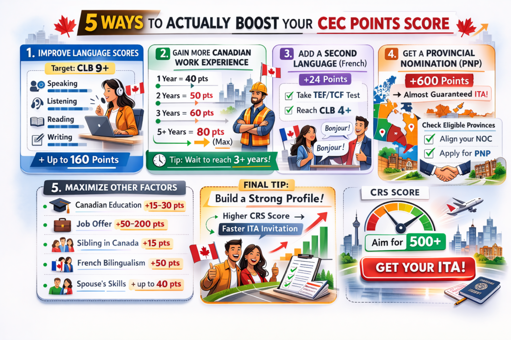 5 Ways to Actually Boost Your CEC Points Score
